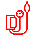 Tonometer Gauge Bulb icon