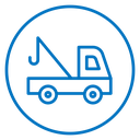 Tow truck icon