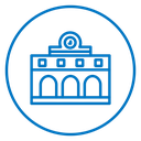 Train station building 2 icon