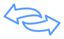 Transfer arrows icon