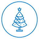 Tree christmas 2 icon
