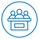 Trial by jury icon