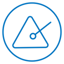 Triangle music icon