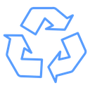 Triangular Recycle Arrows icon