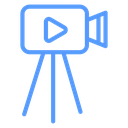 Tripod Video Camera icon