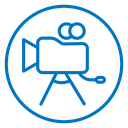 TV camera icon