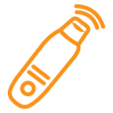 Ultrasonic face skin scrubber icon