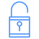Unblocked Padlock icon
