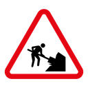Under construction sign icon