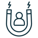 User engagement icon