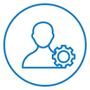 User gear 2 icon