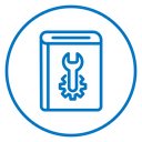 User guide book icon