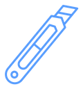 Utility Knife Retractable Blade icon