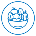 Vegetable Salad Meal icon