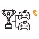 Video game contest icon
