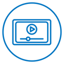 Video tutorial icon