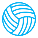 Volleyball ball icon