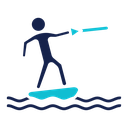 Wakeboarding icon