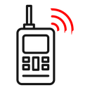 Walkie talkie icon