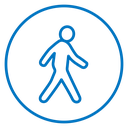 Walking icon