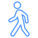 Walking Person Stride icon