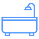 Wall Shower Bathtub icon