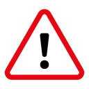 Warning attention sign icon