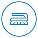 Washing brush icon