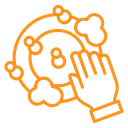 Washing plate icon