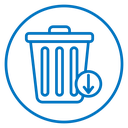 Waste reduction icon
