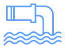 Waste water icon