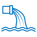 Waste water icon