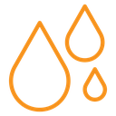 Water drops icon