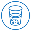 Water glass icon
