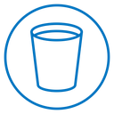 Water glass 2 icon