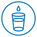 Water glass 2 icon