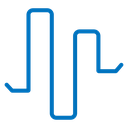Wave square 2 icon