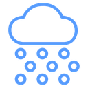 Weather Hail Cloud icon