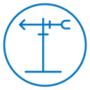 Weather vane Color Outline icon