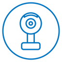 Webcam Color Outline icon