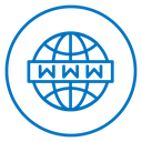 Website globe icon