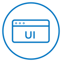Website UI design icon