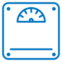 Weight scale icon