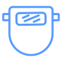 Welding Mask Color Outline icon