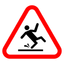 Wet Floor sign 1 icon