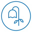 Wilted flower icon