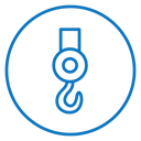 Winch hook icon