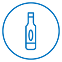 Wine bottle icon