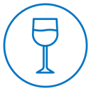 Wine glass icon