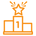 Winner podium icon